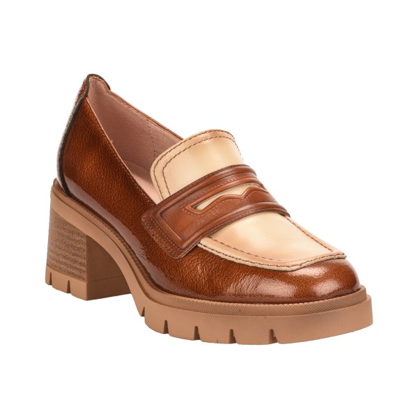 Mocassins femme - HISPANITAS - Naturel
