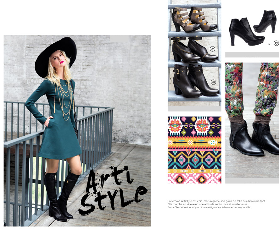 Catalogue Automne Hiver 2014 - 2015 / Artistyle - Femme